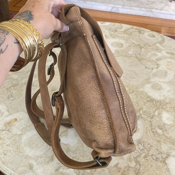 Roots Raiders Convertible Pack Tribe Leather Unisex Medium - Picture 9 of 14